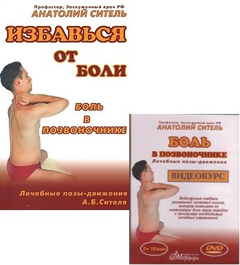 Боль в позвоночнике. Лечебные позы-движения А.Б. Сителя (+ DVD) | Spine Pain: Therapeutic Poses and Movements by A.B. Sitel (+ DVD)