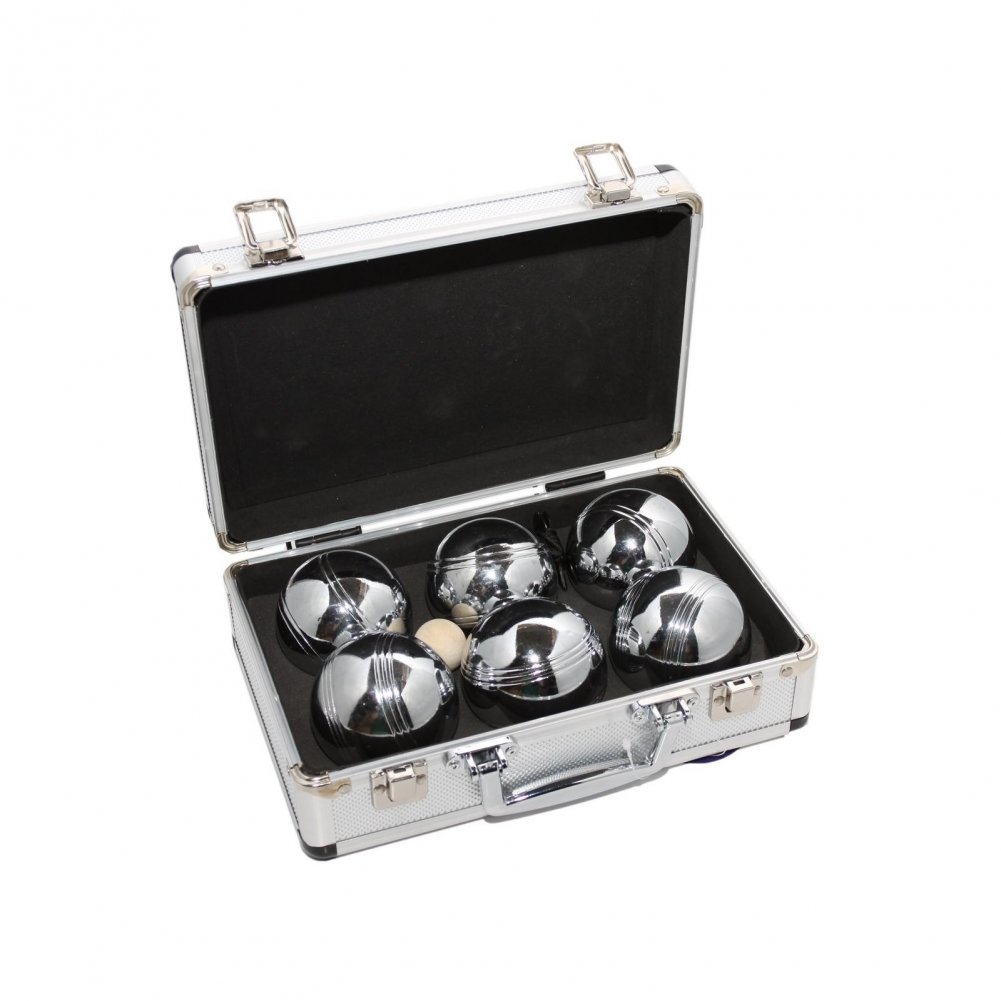 Спортивная игра Петанк, 6 шаров в алюминиевом кейсе | Petanque Sports Game, 6 Balls in Aluminum Case