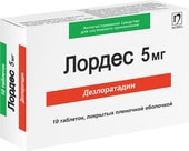 Nobel Lordes, 5 mg, 10 tab.