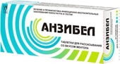 Nobel Anzibel with menthol flavor, 20 tab.