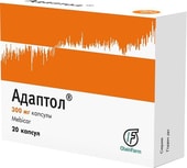 OlainFarm Adaptol, 300 mg, 20 caps.