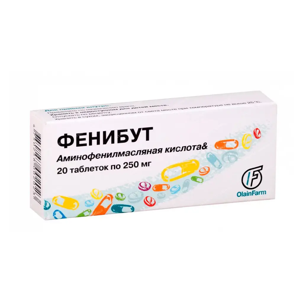 Phenibut BST tabl. 250mg in 10x2 box