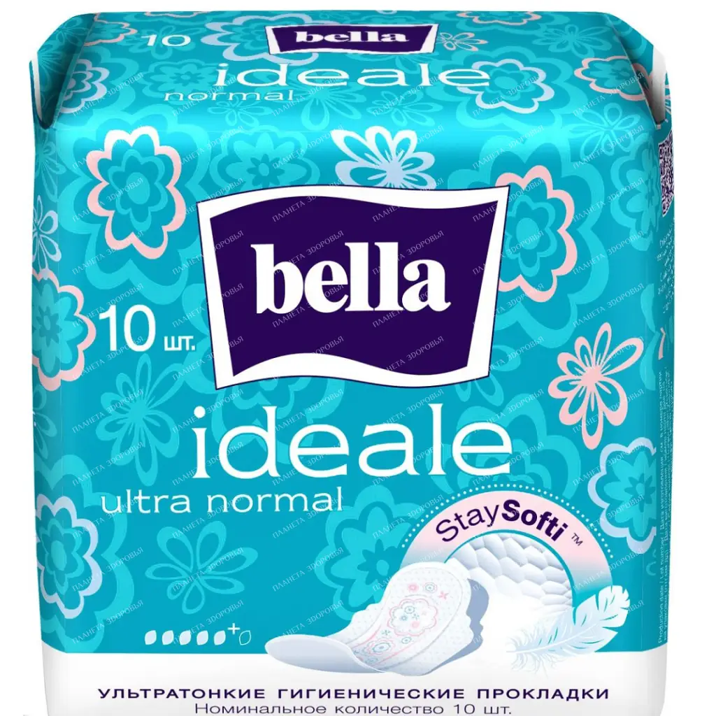 Bella IDEALE ultra normal Women's ultra thin sanitary pads 10 pcs (stay softi)