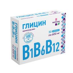 FARMLAND BIO Glycine B1+B6+B12 Dietary Supplement Tablets, 30 count #1