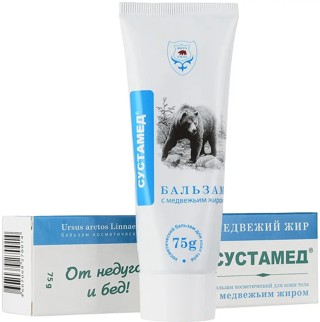 Bear Fat Body Balm: 75g Soothing Skin Relief