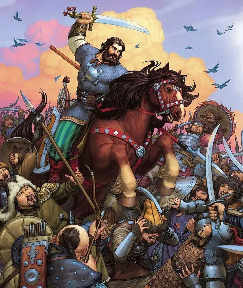 Русские богатыри. Алёша Попович. Илья Муромец. Добрыня Никитич (комплект из 3-х книг) фото книги 7