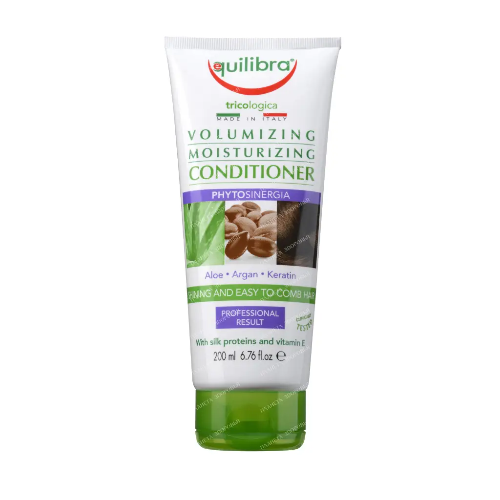 EQUILIBRA "Tricologica" Moisturizing hair balm that adds shine and volume, 200 ml