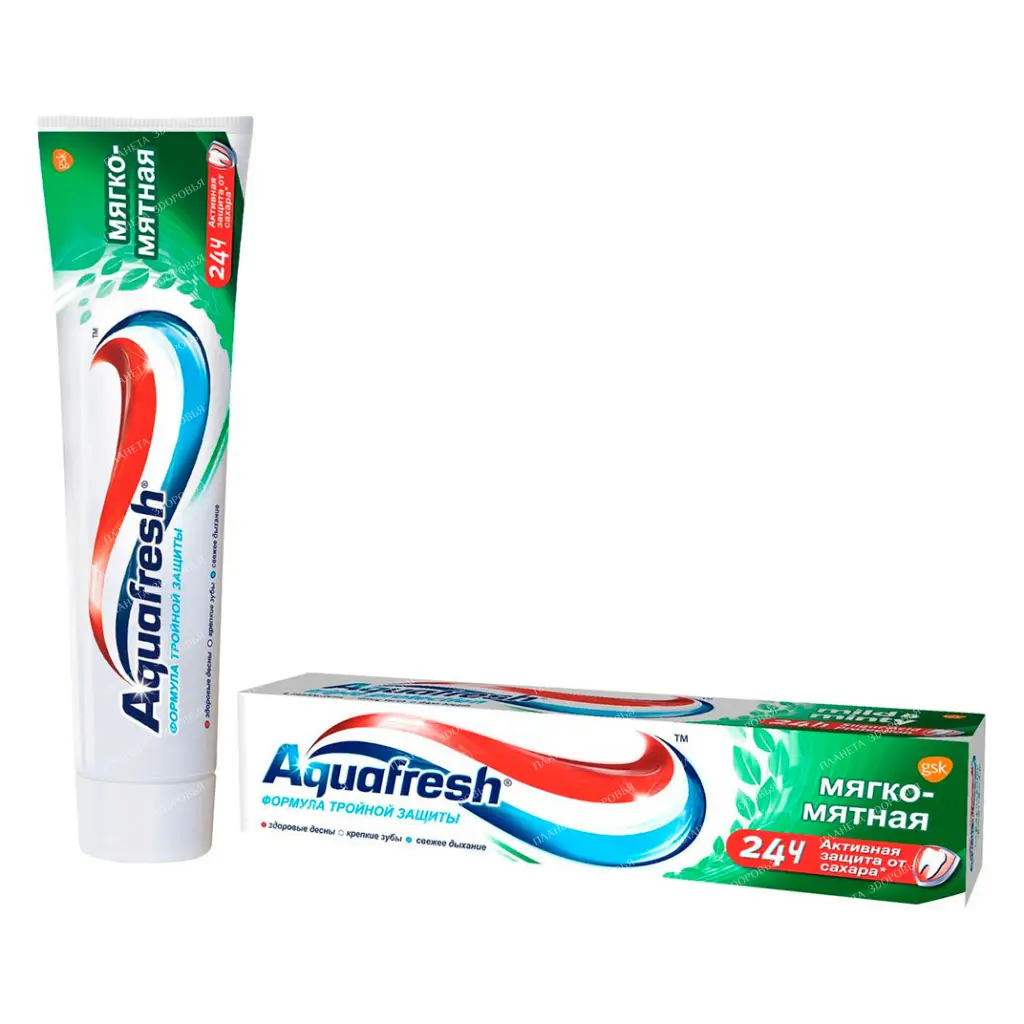 Aquafresh Toothpaste Soft mint (Aquafresh Mild & Minty), 125 ml