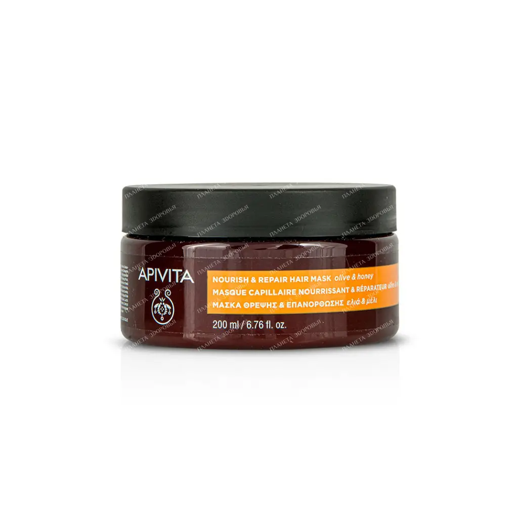 APIVITA Nourish & Repair Hair Mask Olive & Honey, 200 ml