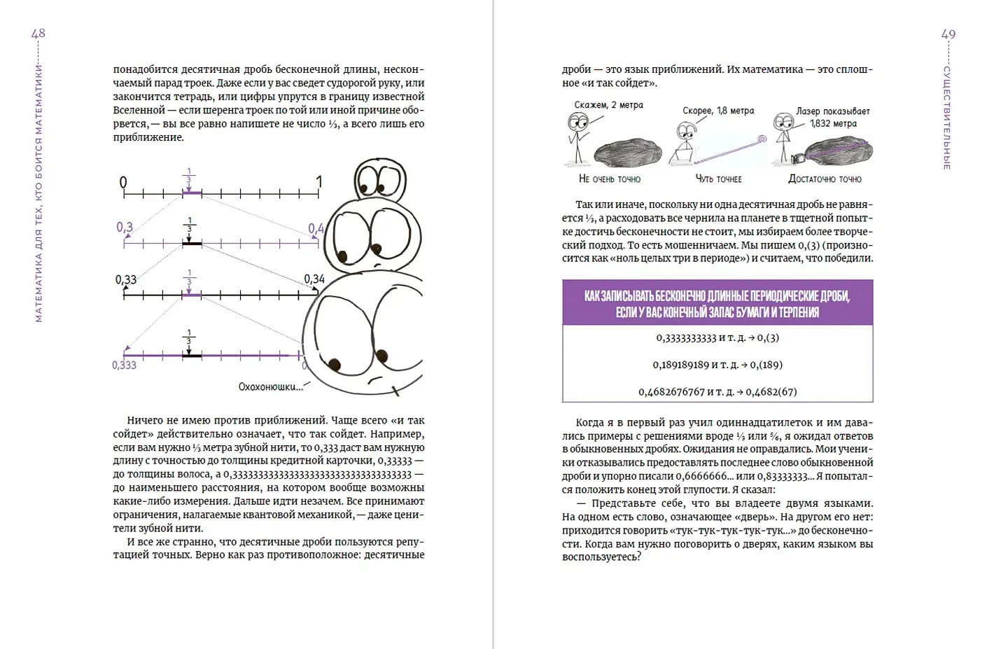 Математика для тех, кто боится математики. Еще одна книга с дурацкими рисунками фото книги 4