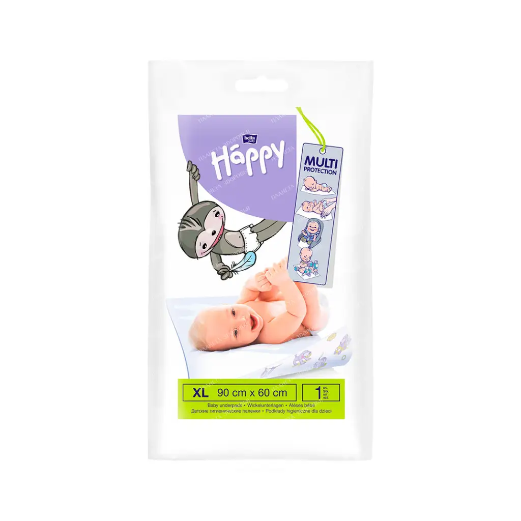 Bella Baby Happy Hygienic diapers for children 60*90 cm 1 pc