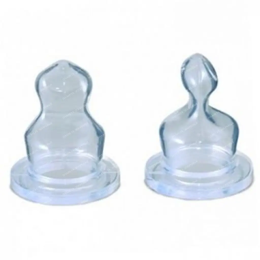 Canpol babies Pacifier mol. silicone (orthodontic, 2 pcs. medium flow (blister)), 18/126