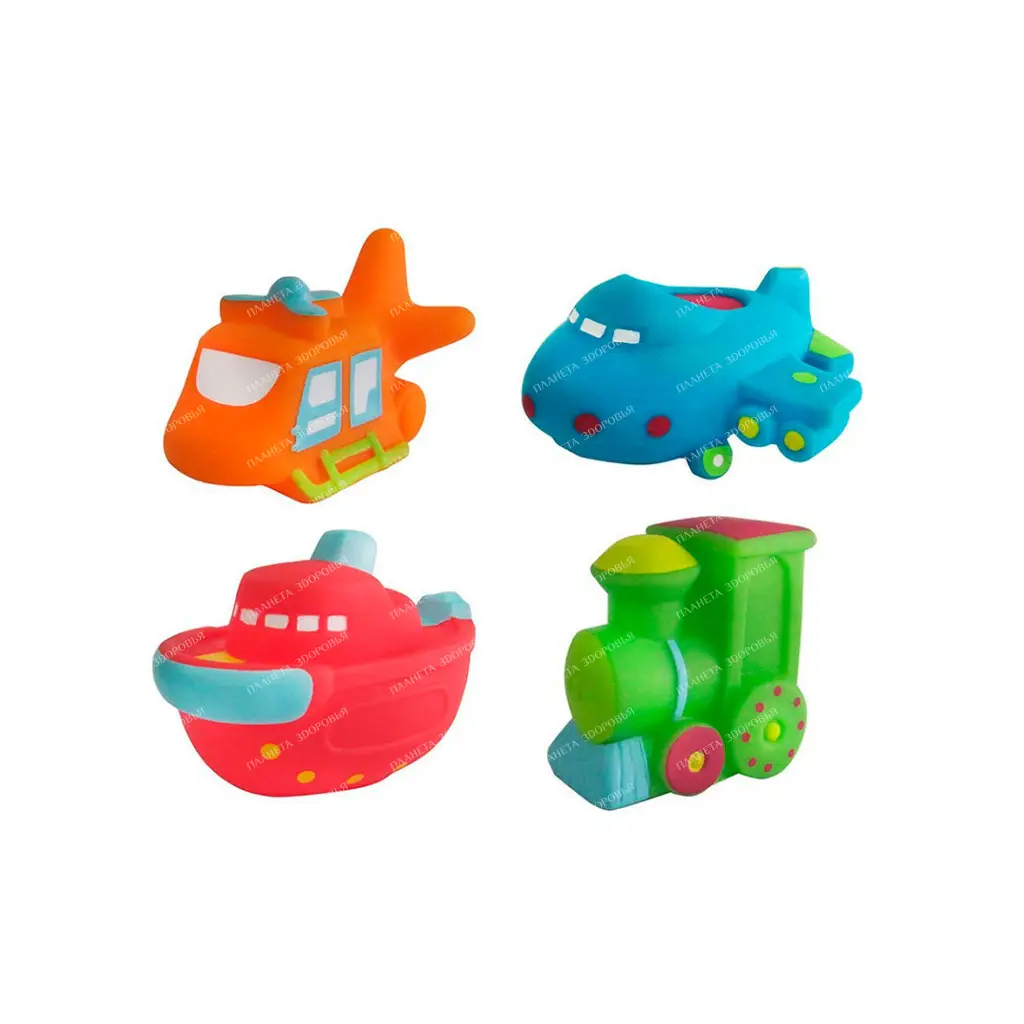 POMA Set of toys "Transport 2" 12+, art. 20119, 4 pcs