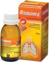 Berlin-Chemie Menarini Flavamed, 15 mg / 5 ml, 100 ml.