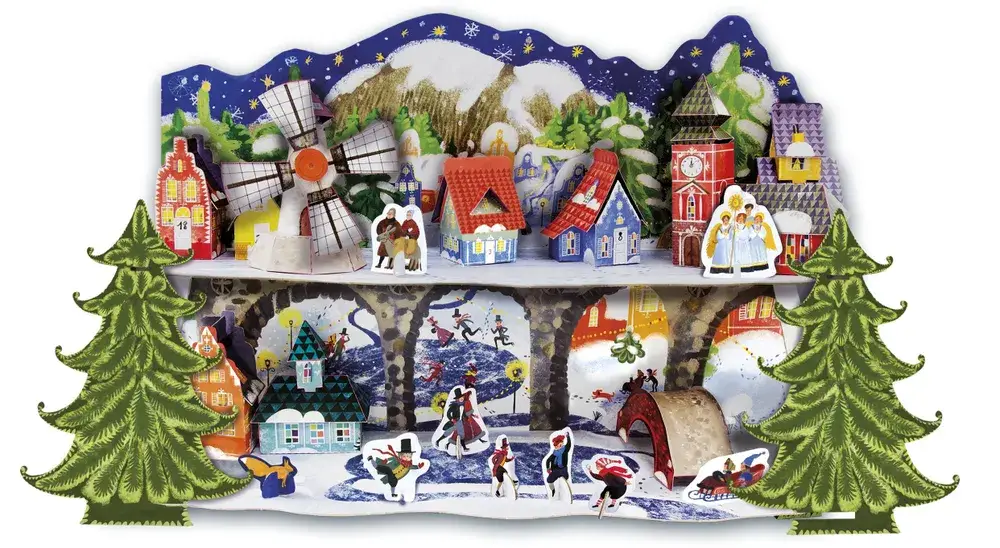 Новогодний городок. Адвент-календарь фото книги 2