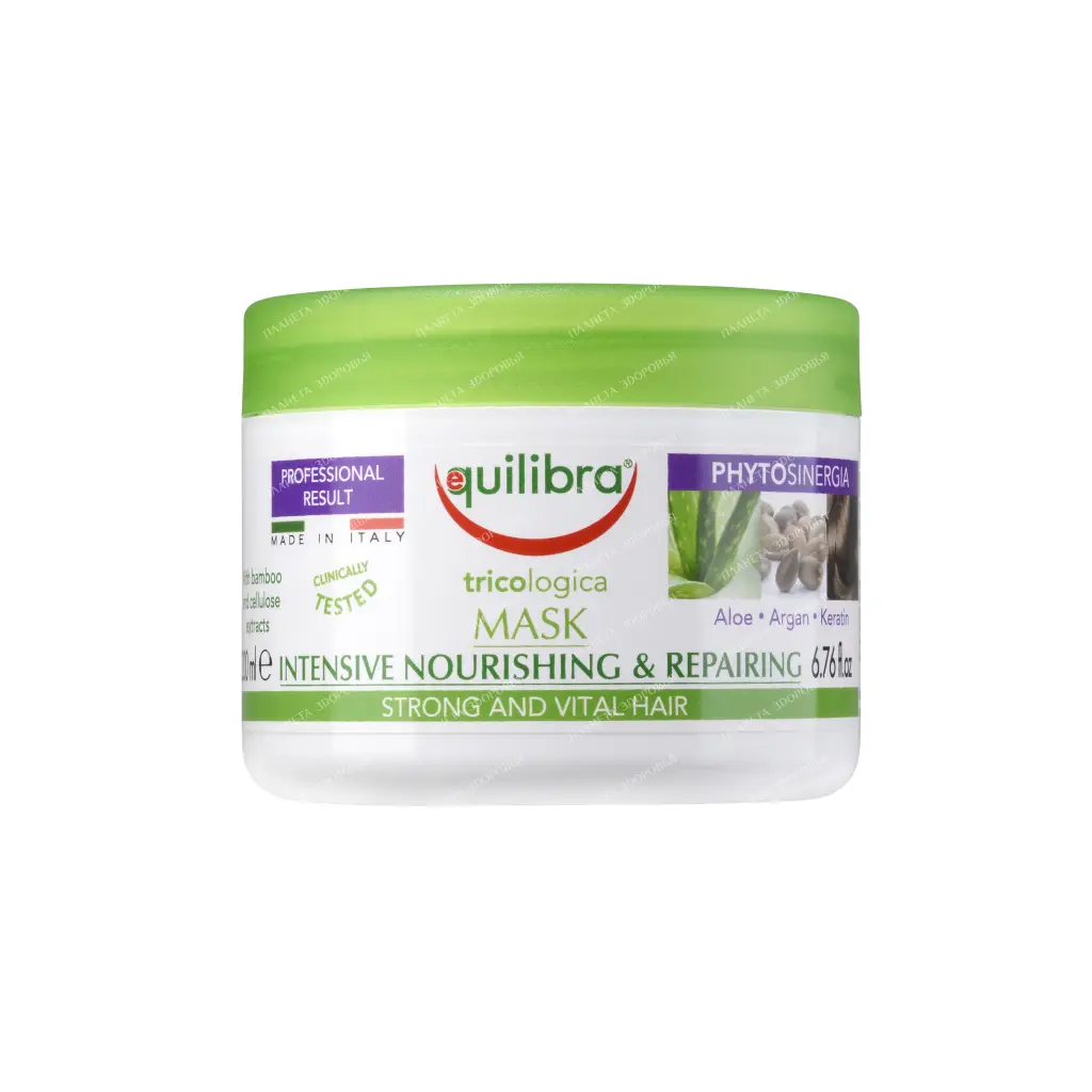 EQUILIBRA "Tricologica" Intensively nourishing and regenerating hair mask, 200 ml