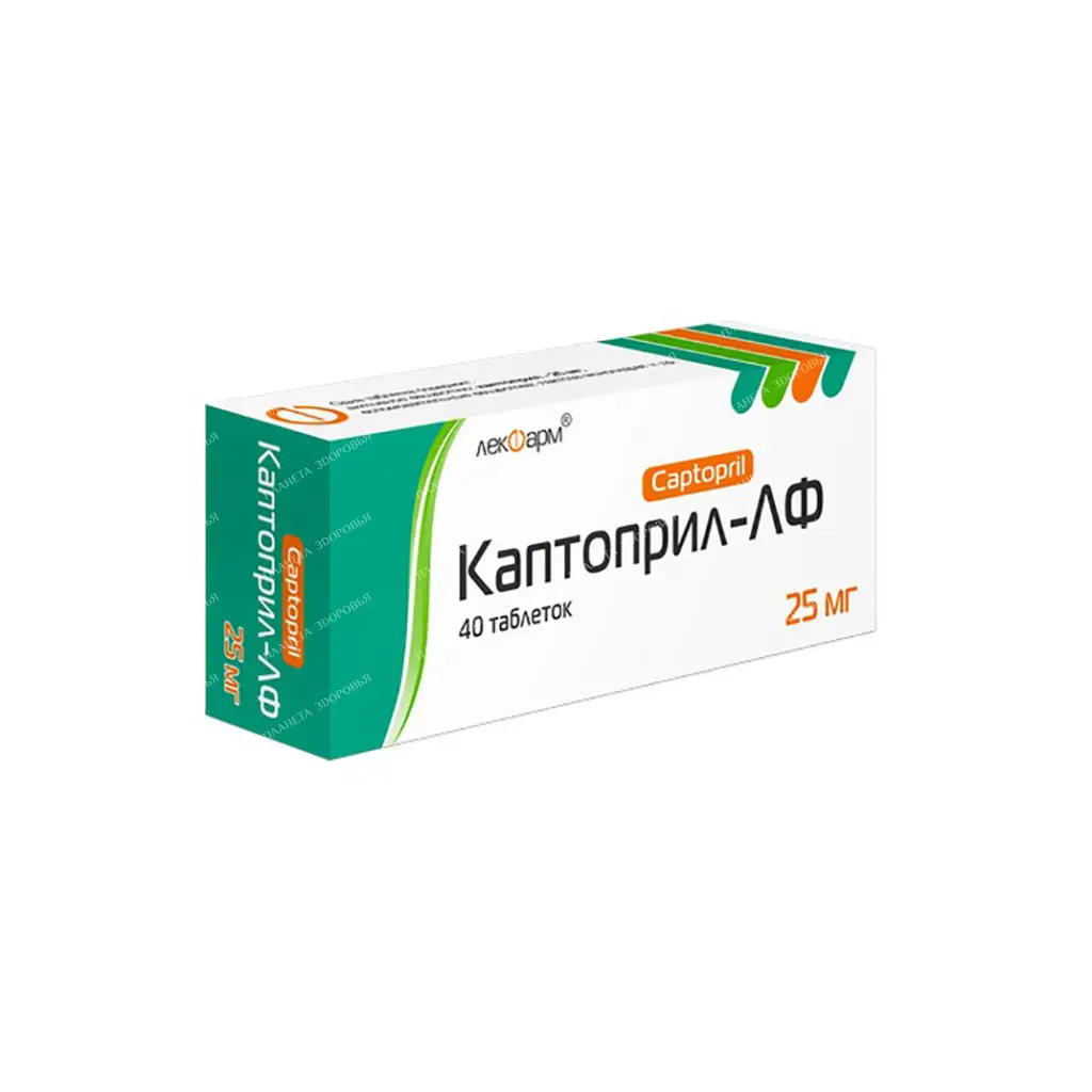 Captopril-LF tablets 25mg №10x4