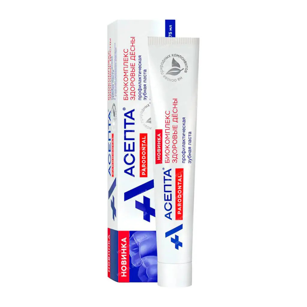 Asepta Biocomplex Healthy gums prophylactic toothpaste 75 ml
