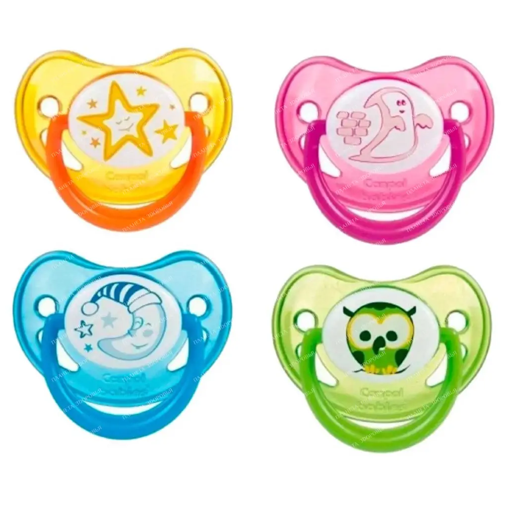 Canpol babies Silicone pacifier (anatomical 0-6 months), 22/500