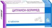 Borimed Citramon-Borimed, 6 tablets