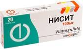 Lekpharm Nisit, 100 mg, 20 tablets