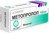 Lekpharm Metoprolol, 100 mg, 30 tablets