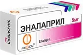 Lekpharm Enalapril, 5 mg, 60 tablets