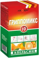Lekpharm Flupomiks powder Orange, 10 Pak. 10 g each