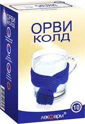 Lekpharm ORVIKold powder, 10 pack. 10 g each