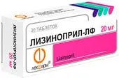 Lekpharm Lisinopril-Lf, 20 mg, 30 tablets