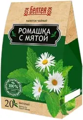 Belteya Chamomile with mint, 20 Pak. 1 g each