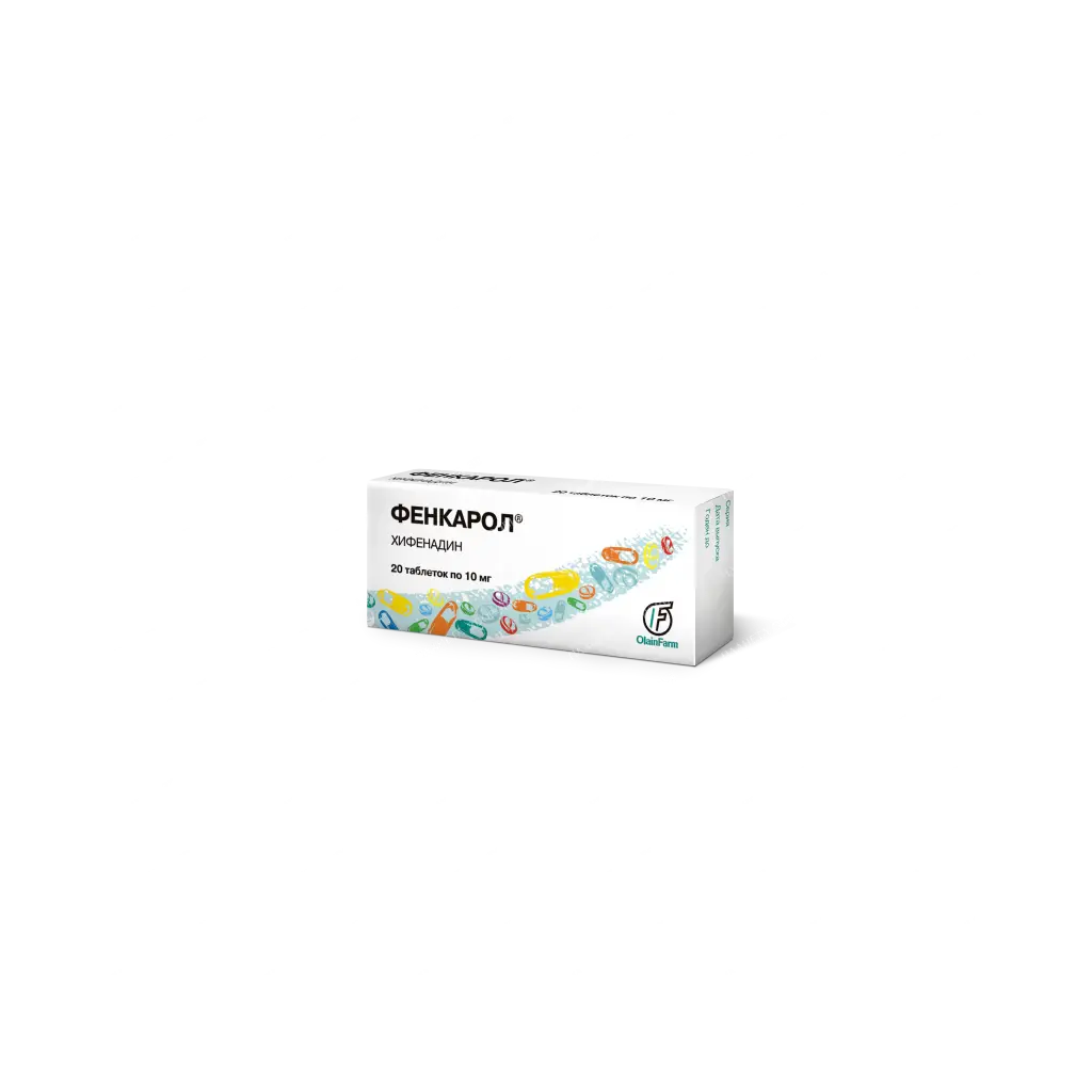Fencarol tablets 10mg №10x2