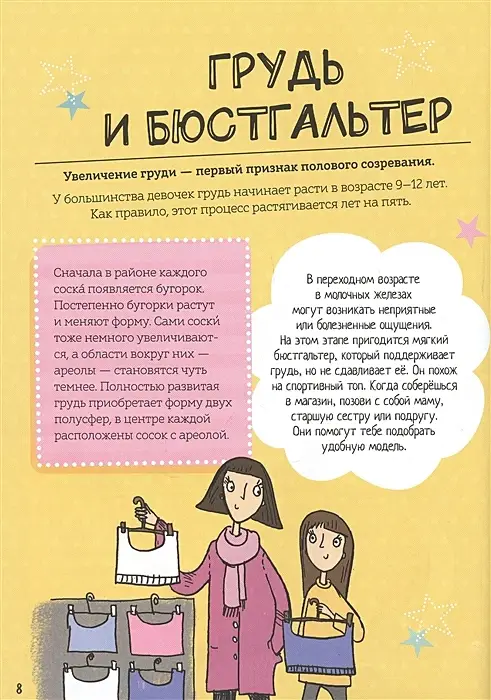 Как взрослеют девочки. Гид по изменениям тела и настроения фото книги 5