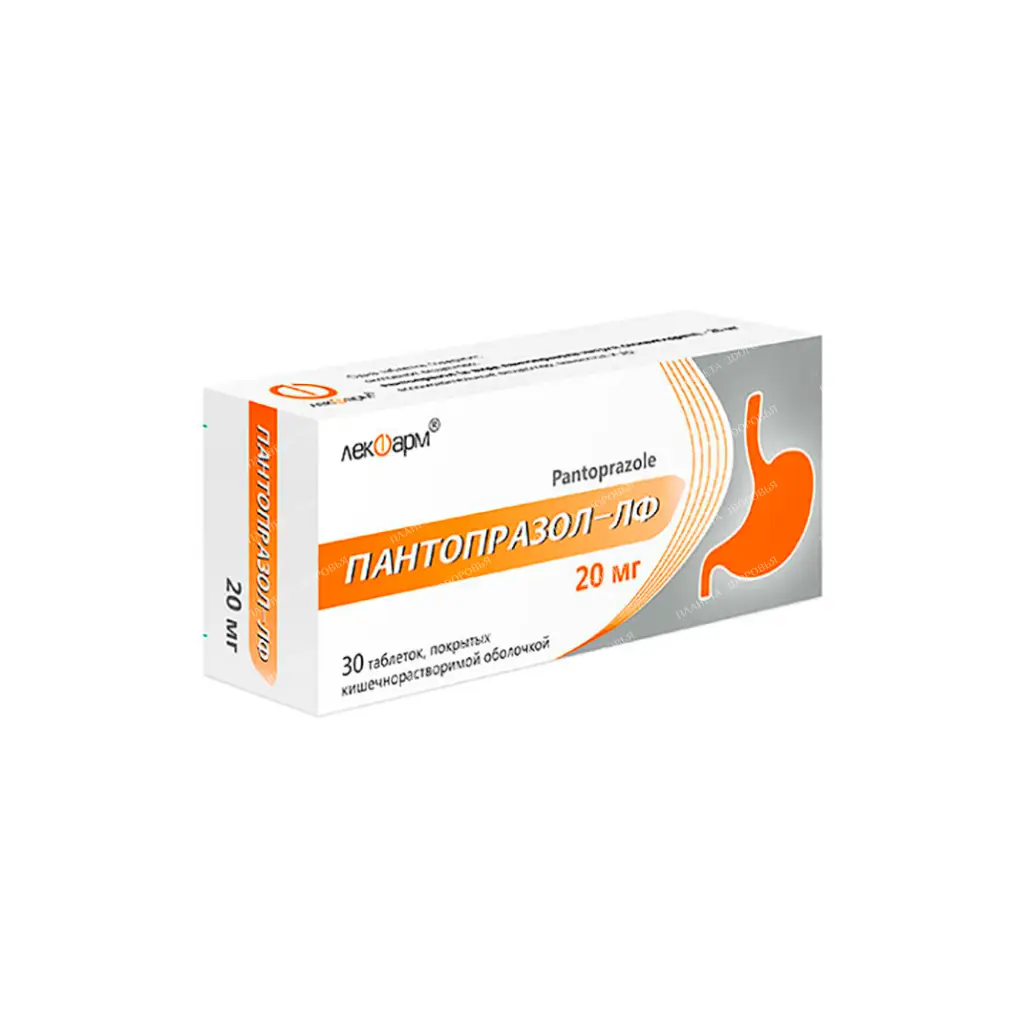 Pantoprazole-LF tablets enteric-soluble 20mg No. 10x3