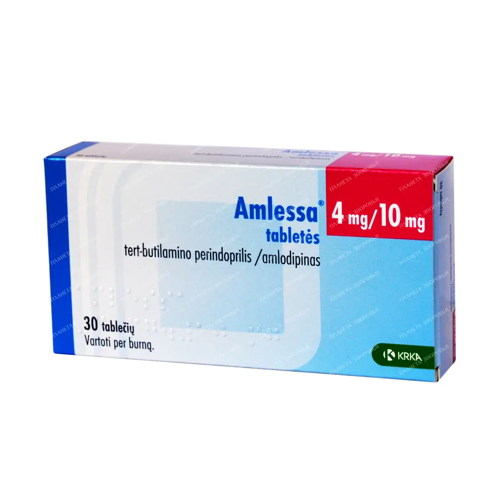 Amlessa tablets 4mg/10mg №10x3