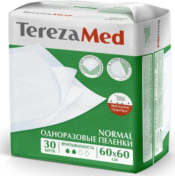 Absorbent Disposable Medical Underpads (60x60cm)