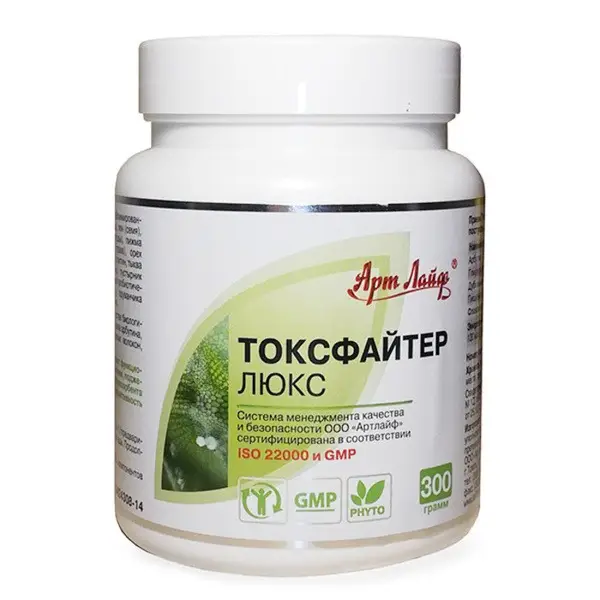 ArtLife Toxfighter Luxe: High-Potency Enterosorbent (300g)
