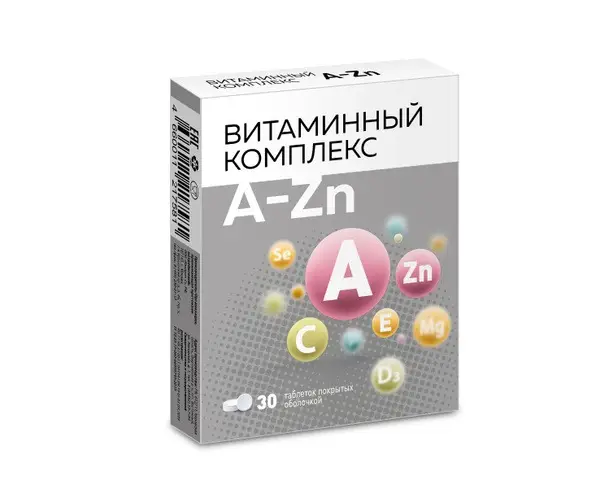 Complete Vitamin &amp; Zinc Supplement - 30 Tablets