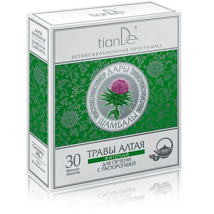 TianDe Milk Thistle Liver Tea: Shambhala Gifts