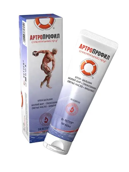 Arthroprophil Cream Balm: Joint Pain Relief with Sheep Oil, Bischofite, Shark Liver Oil &amp; Glucosamine (100ml)