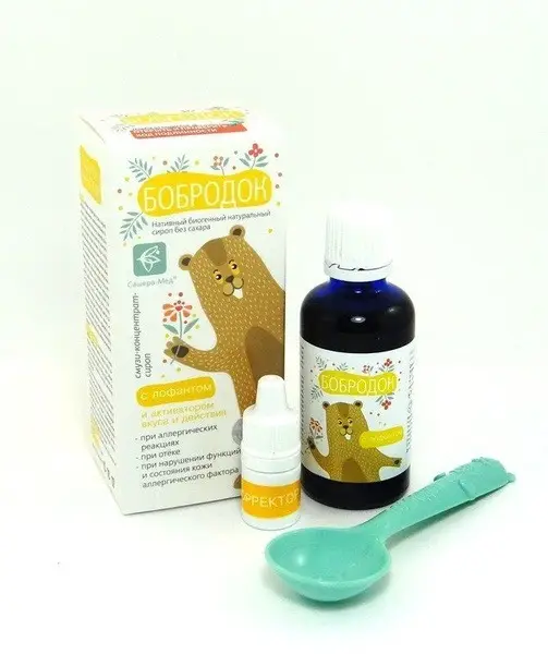 Beaver Smoothing Syrup Concentrate with Lofant, 50ml