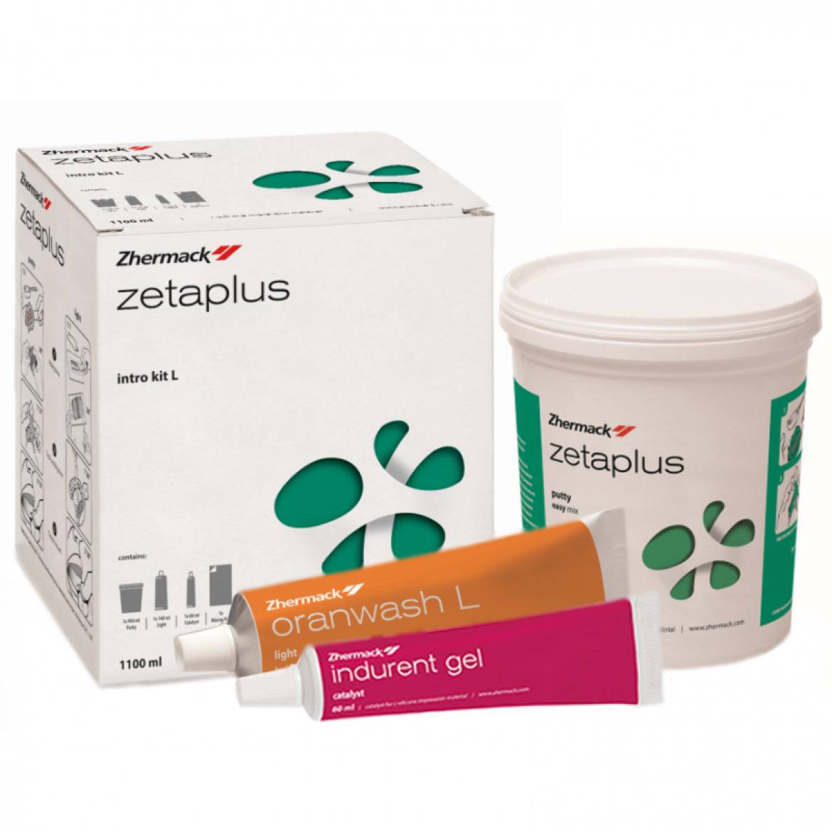 Zhermack Zetaplus L Intro Kit C100730 Dental C-Silicone Impression Material Kit #2