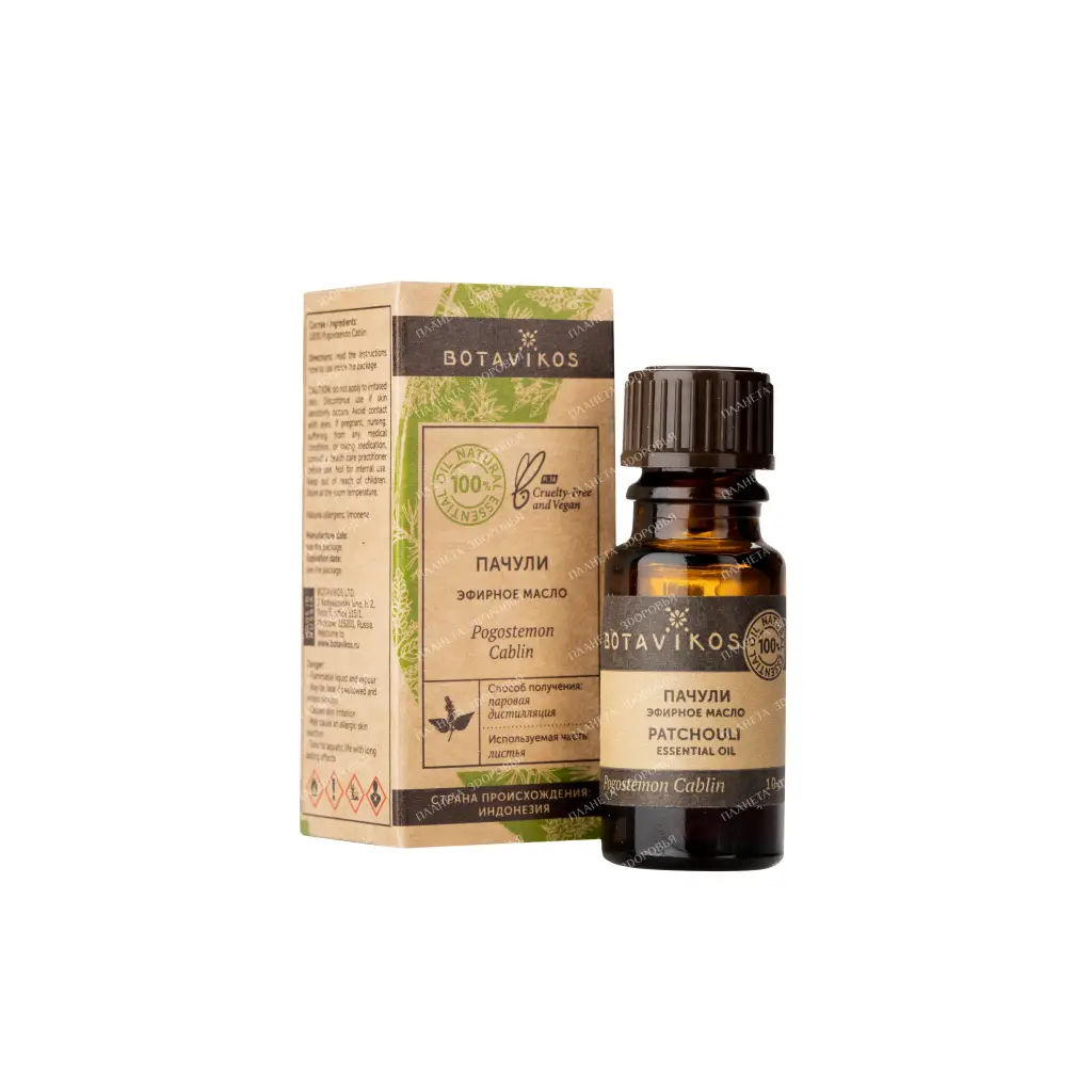 Botavikos Patchouli essential oil, 10 ml