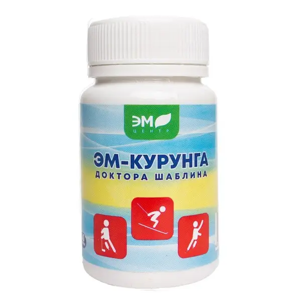 Dr. Shablin's EM-Kurunga: 60 Tablets of Probiotic Power for Gut Health