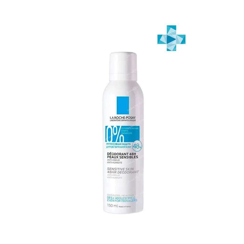 La Roche-Posay Deodorant spray for sensitive skin "48H" 150 ml