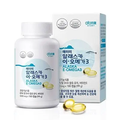 Atomy Alaska E-Omega3: Superior Omega-3 Fish Oil Supplements