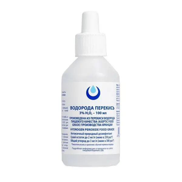 3% Hydrogen Peroxide Organic Solution (5 x 100ml)