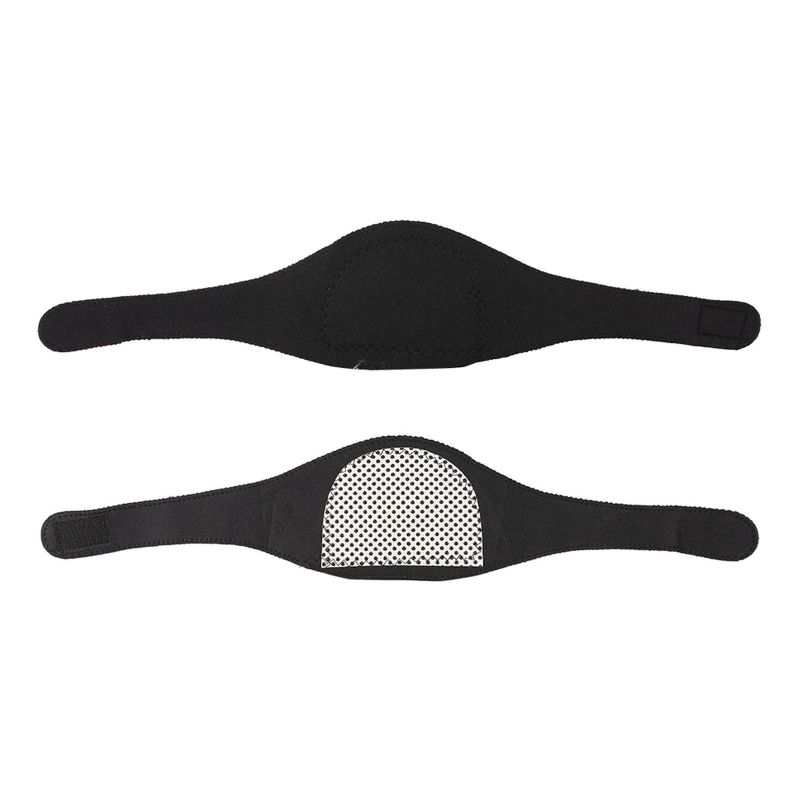 Tourmaline Self-Heating Neck Collar with Bamboo Charcoal and Magnets, Black #4