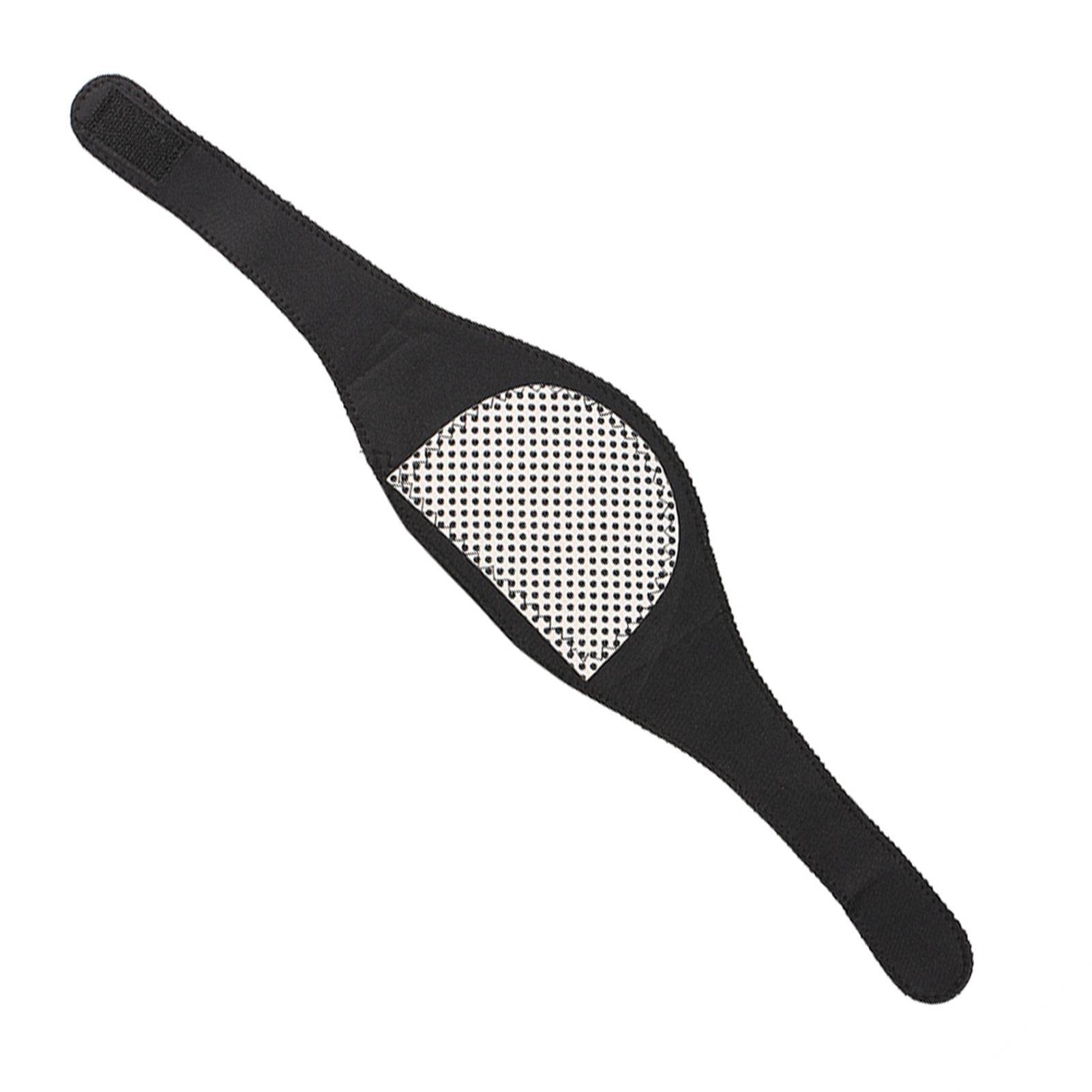 Tourmaline Self-Heating Neck Collar with Bamboo Charcoal and Magnets, Black #13