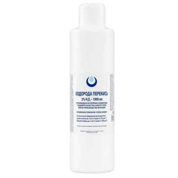 3% Hydrogen Peroxide (1000ml) - Organic &amp; Clear
